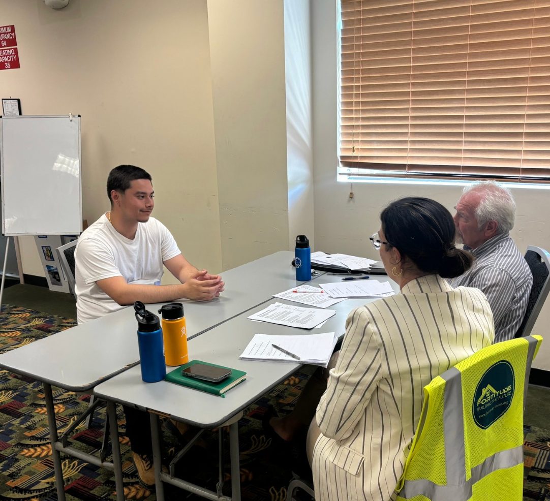 Conducting mock interviews for Fortitude Careers