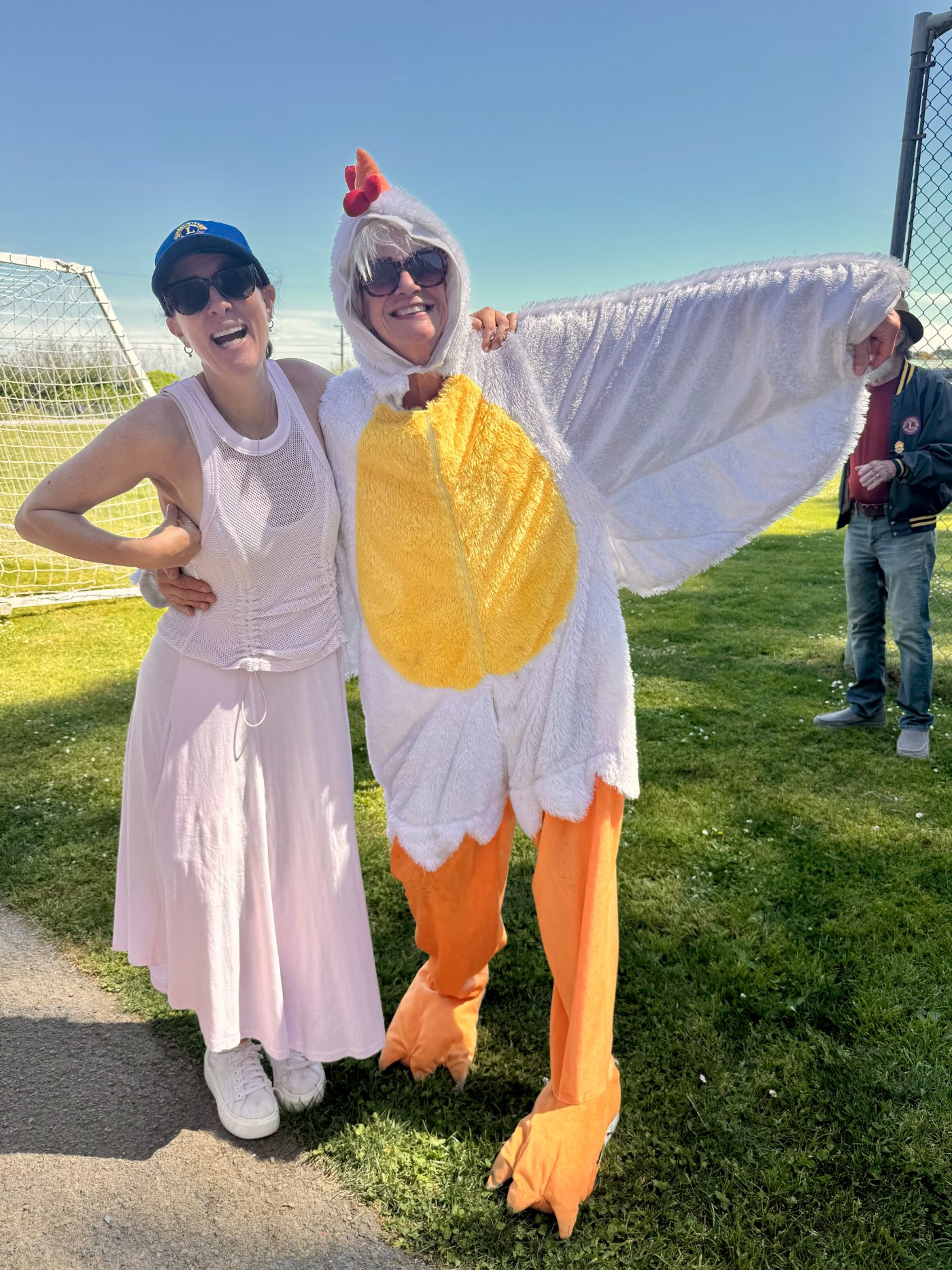 At the Lions' Easter egg hunt
